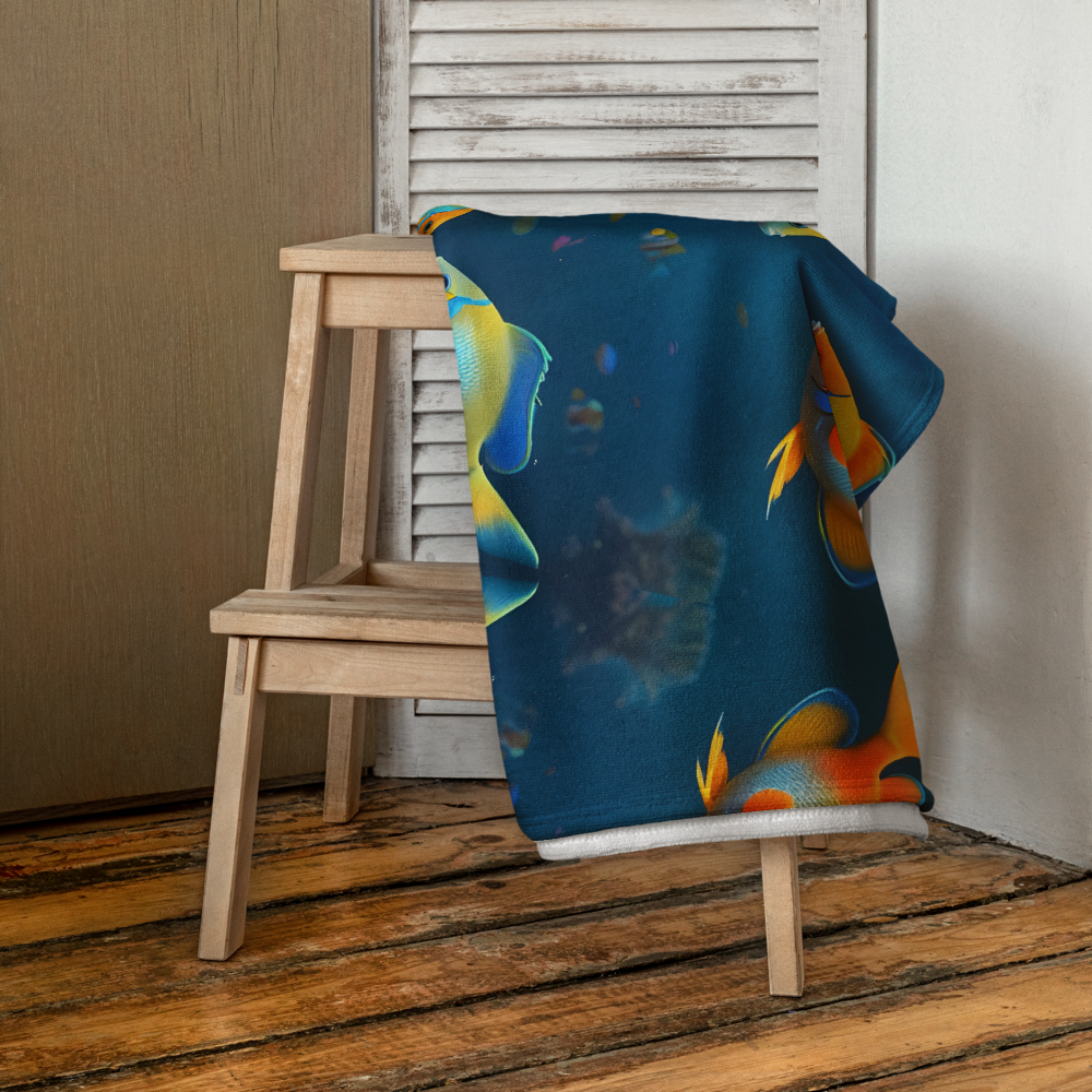 Godlfish Under the Sea Towel