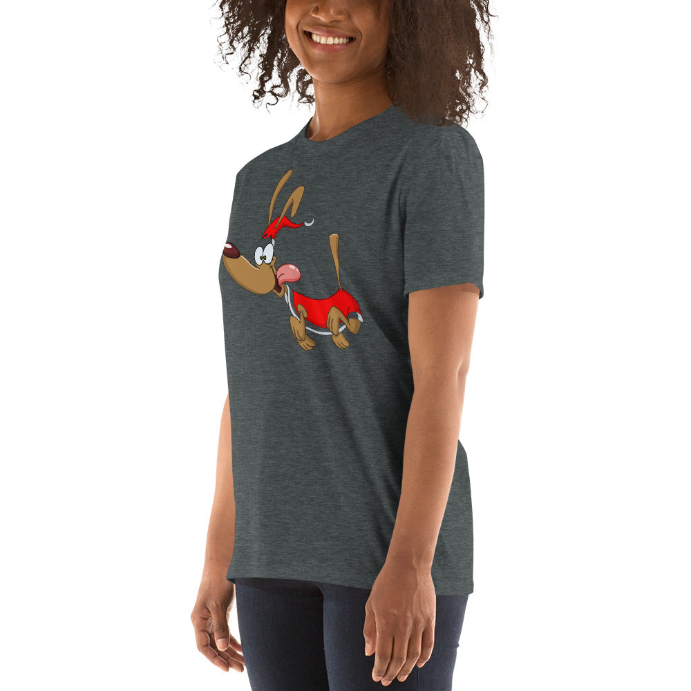 Santa Pup Short-Sleeve Unisex T-Shirt