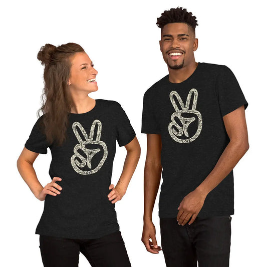 Peace Dog T-shirt for Unisex Comfort and Style - 4Legz