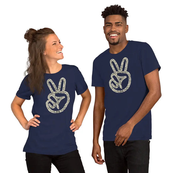 Peace Dog T-shirt for Unisex Comfort and Style - 4Legz