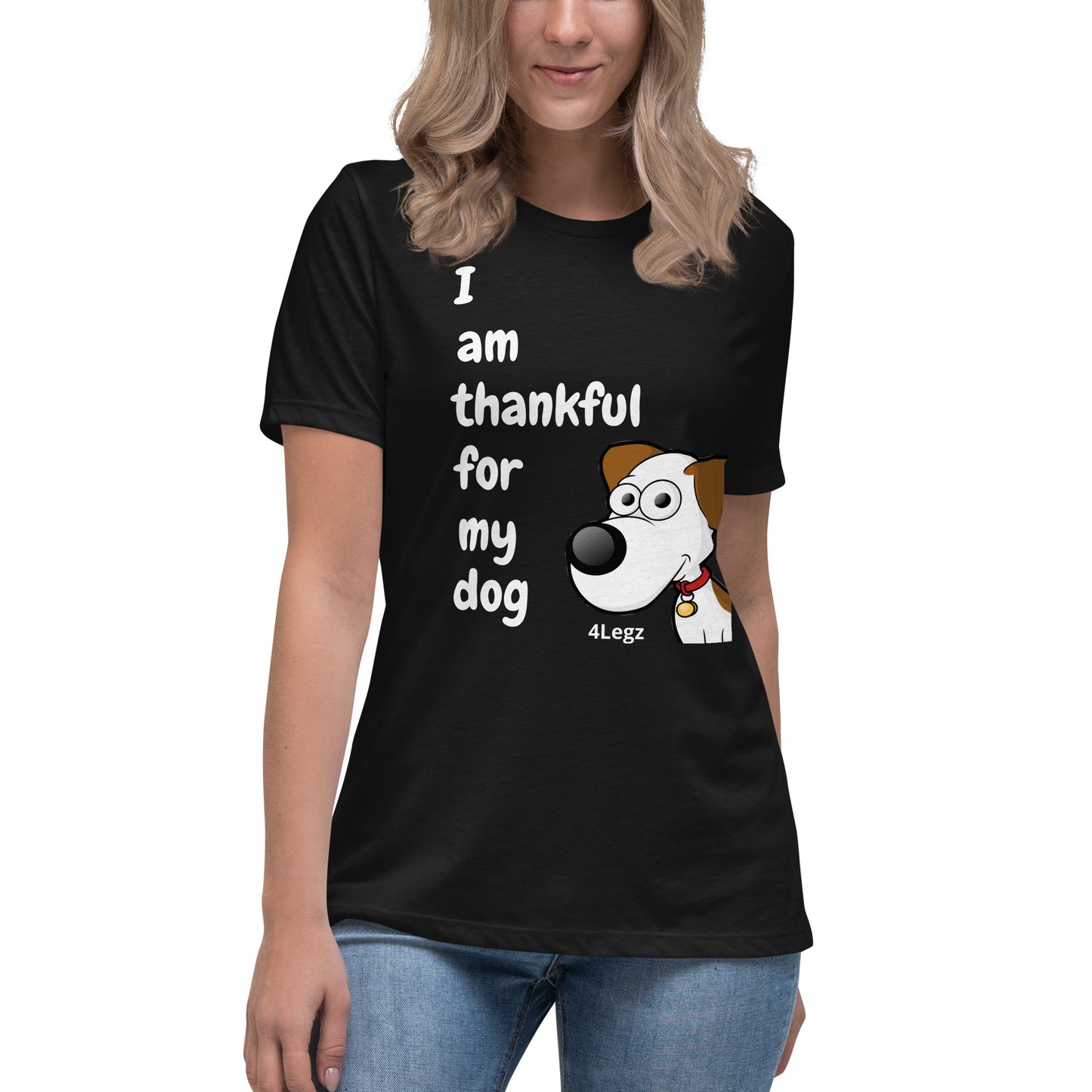 I am Thankful for my Dog Women's Relaxed T-Shirt