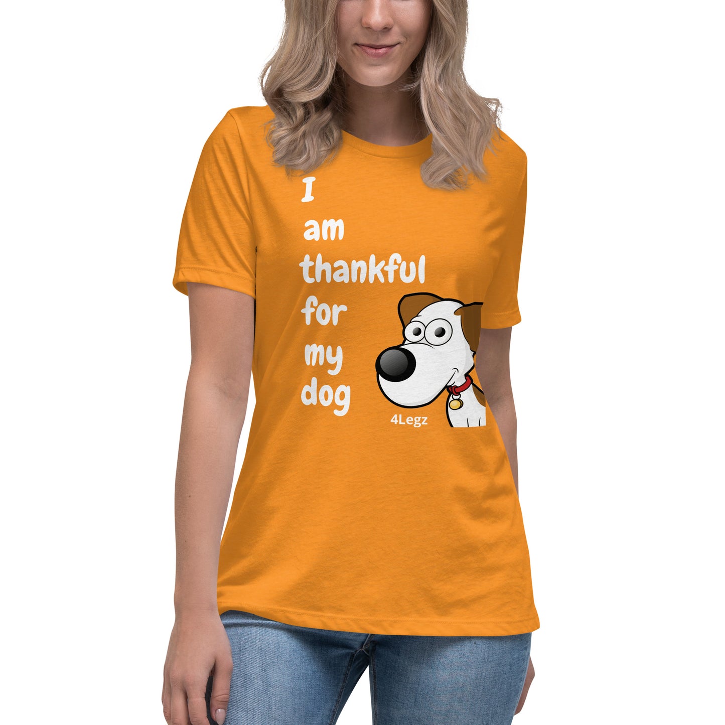 I am Thankful for my Dog Women's Relaxed T-Shirt