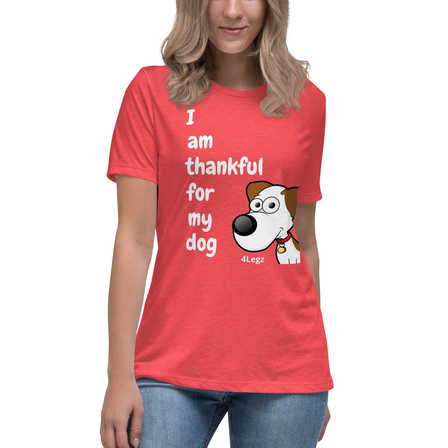 I am Thankful for my Dog Women's Relaxed T-Shirt