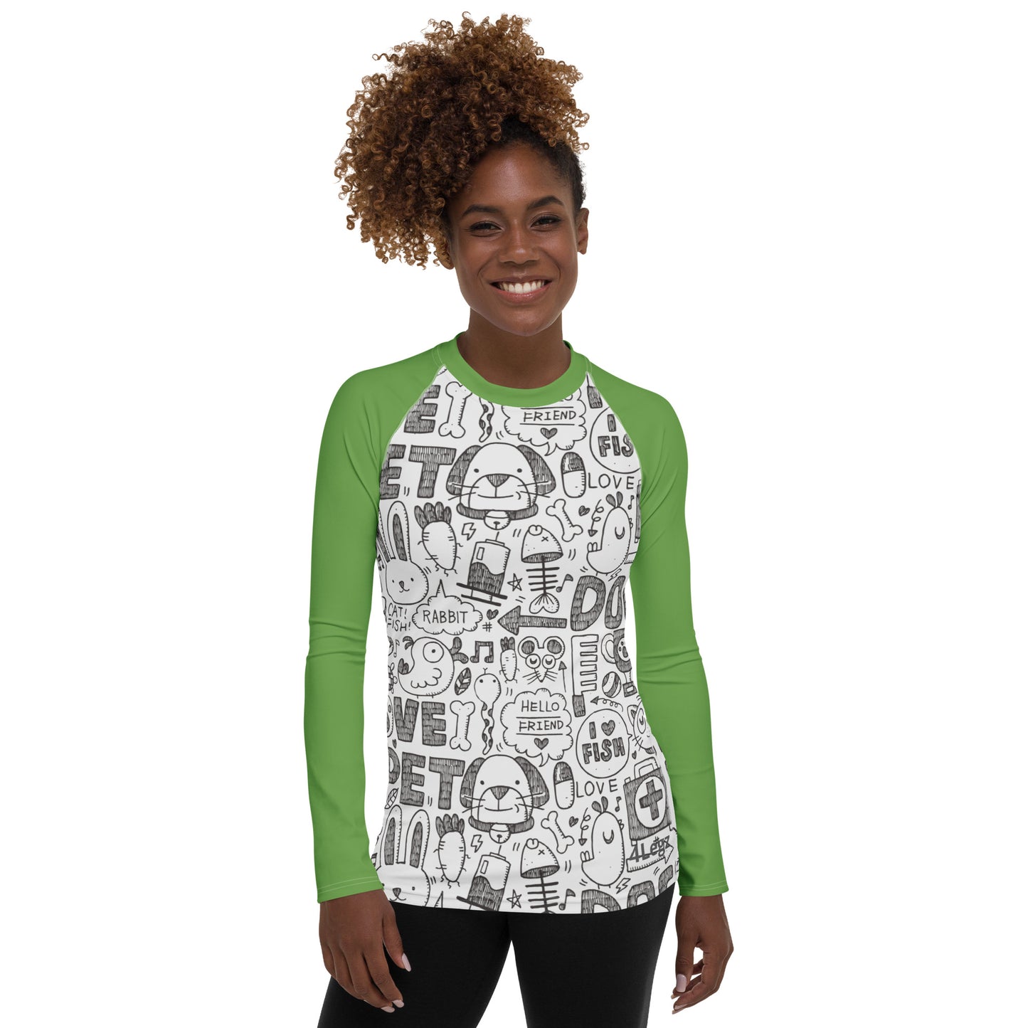 Love Pet Women's Rash Guard