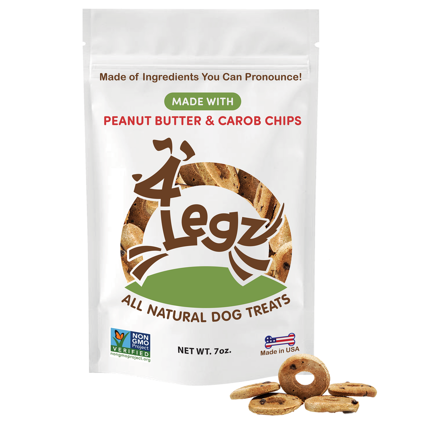 Peanut Butter and Carob Chips "Ode to Odie"