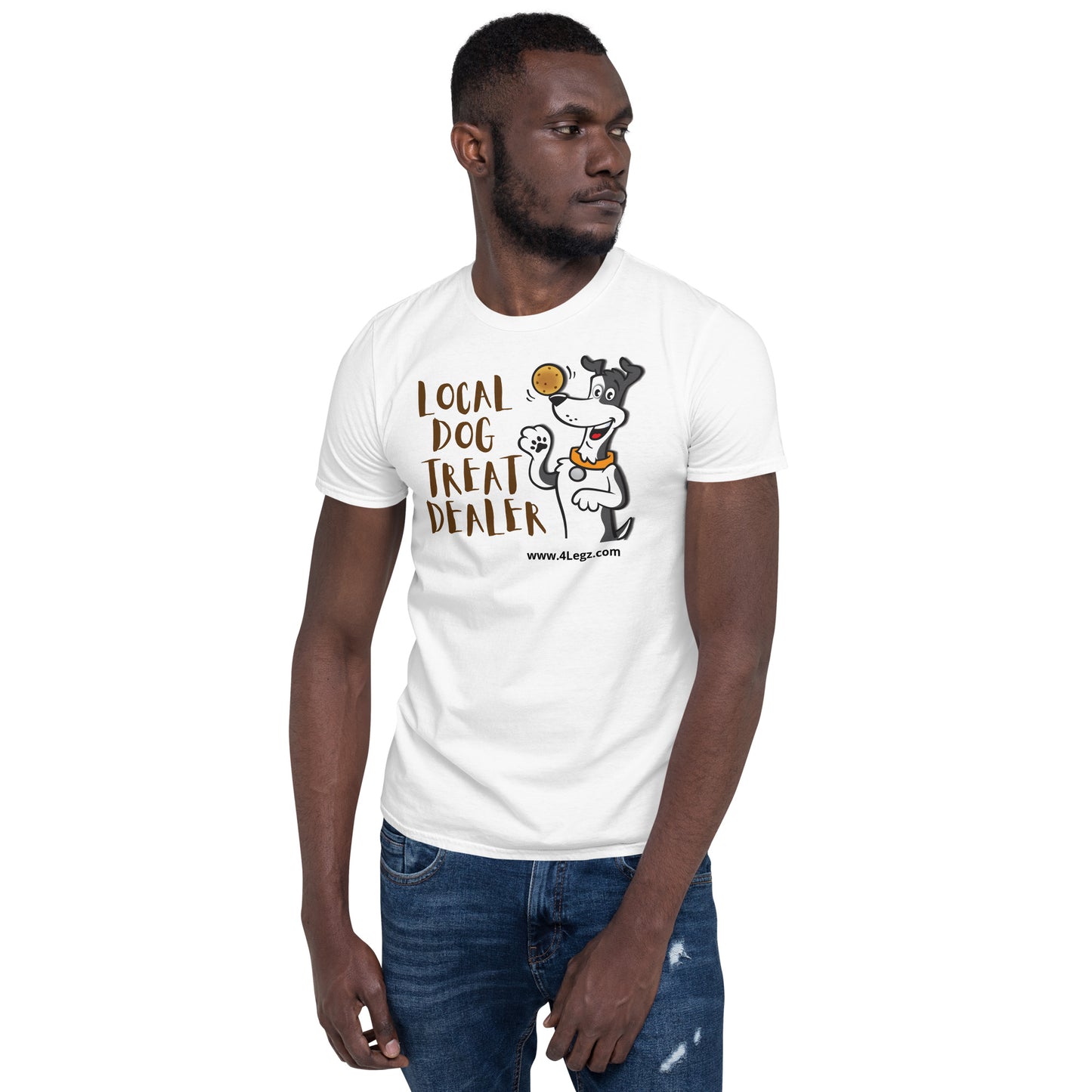 Local Dog Treat Dealer Short-Sleeve Unisex T-Shirt