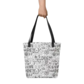 Pet All Over Tote Bag - Stylish and Versatile Pet Tote Bag for Every Adventure - 4Legz
