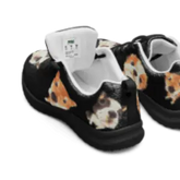 Cute Dogs Black Women’s athletic shoes - 4Legz