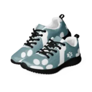 Paws and Bones Women’s Athletic Shoes in Teal - 4Legz