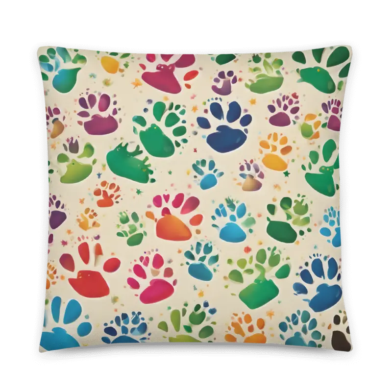Paws Everywhere Basic Pillow - 4Legz