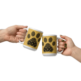 Bark Friendly Dog White glossy mug - 4Legz