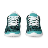 Dog Words Teal Athletic Shoes for Women - Stylish and Comfy Workout Footwear - 4Legz