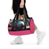 Black Lab Dog All-over print gym bag for both men and women - 4Legz