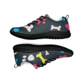 Colorful Paws and Bones Women’s athletic shoes - 4Legz