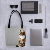 Cat Stand Alone Tote Bag - Stylish Cat Tote Bag for Everyday Use - 4Legz