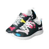 Colorful Paws and Bones Women’s athletic shoes - 4Legz