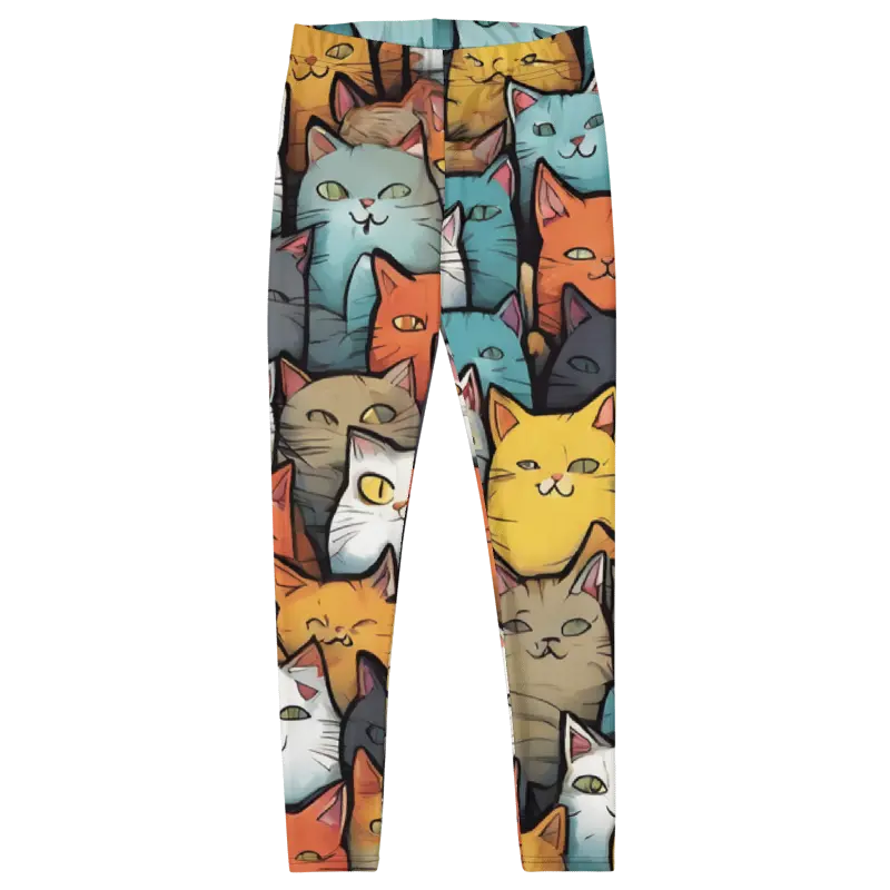 Colorful Cats Leggings - 4Legz