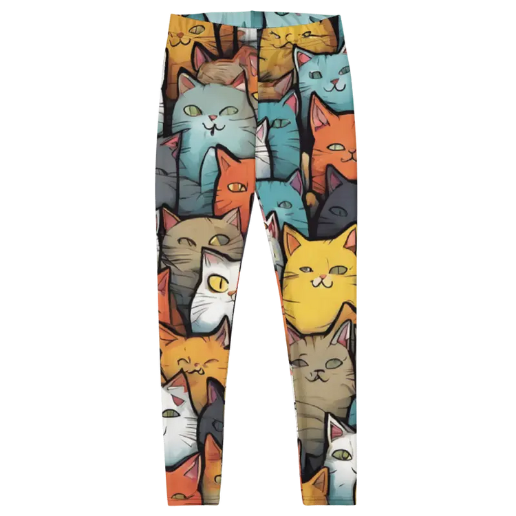 Colorful Cats Leggings - 4Legz
