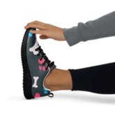 Colorful Paws and Bones Women’s athletic shoes - 4Legz
