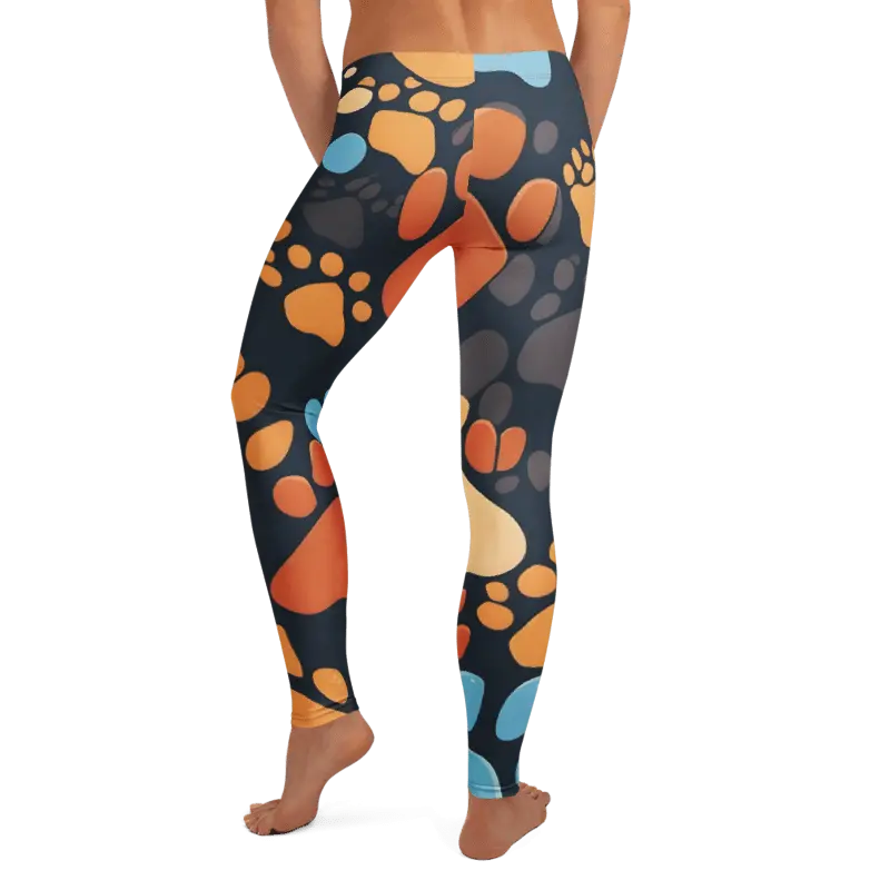 Pawsitive Prints Leggings - 4Legz