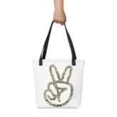 Peace Dog Tote bag - 4Legz
