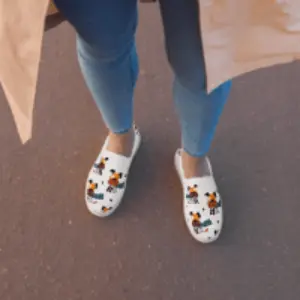 Doggie Women’s Canvas Slip-On Shoes for Comfort and Style - 4Legz