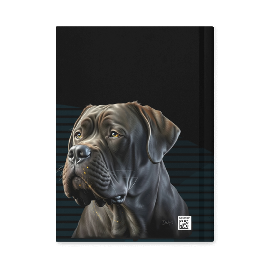 Cane Corso Hardcover journal matte