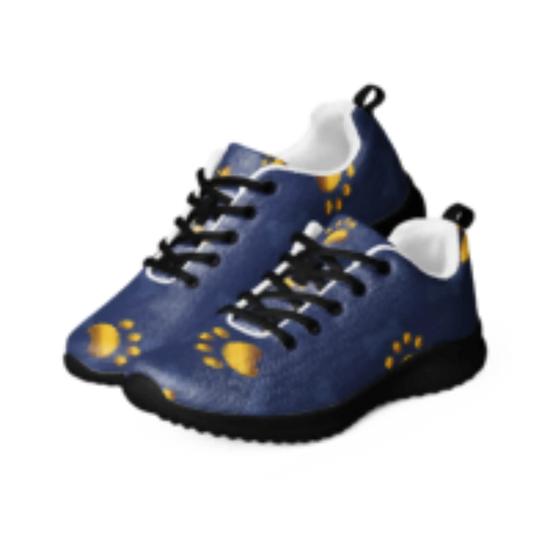 Gold Paws and Bones Athletic Shoes for Women in Purple - 4Legz