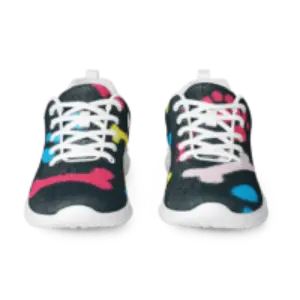 Colorful Paws and Bones Women’s athletic shoes - 4Legz