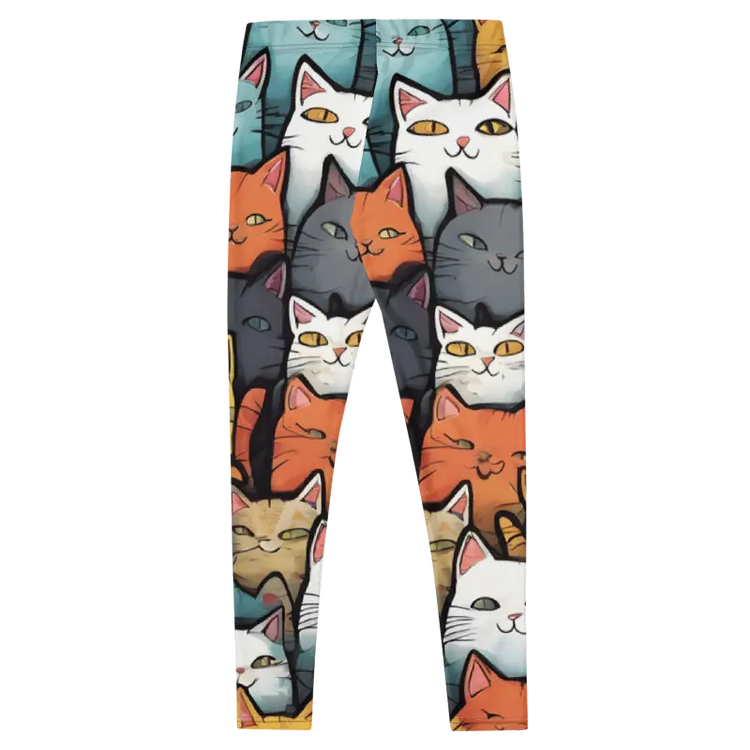 Colorful Cats Leggings - 4Legz