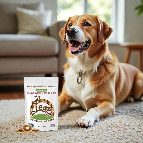 Peanut Butter Carob Chips - 4Legz