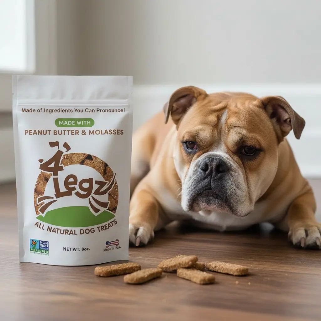 Peanut Butter Molasses Kitty Roca Treats for Happy Pets - 4Legz