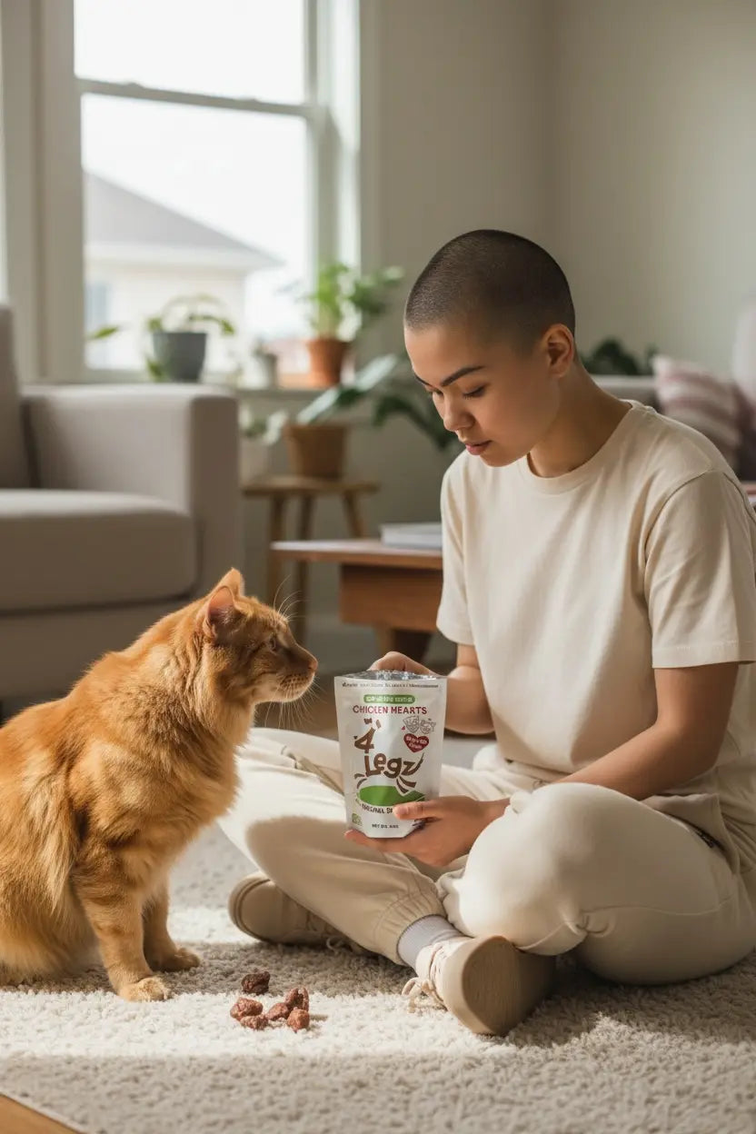 Chicken Hearts for Pets - Nutritious Treats for Happy, Healthy Paws - 4Legz