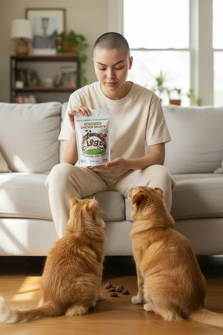 Chicken Hearts for Pets - Nutritious Treats for Happy, Healthy Paws - 4Legz