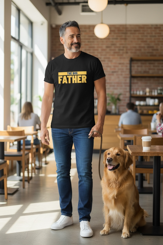 The Dog Father T-Shirt for Men – Classic Tee for Dog Lovers