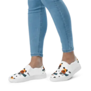 Doggie Women’s Canvas Slip-On Shoes for Comfort and Style - 4Legz