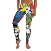 Paws Bursting in Colors Leggings - 4Legz