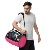 Black Lab Dog All-over print gym bag for both men and women - 4Legz