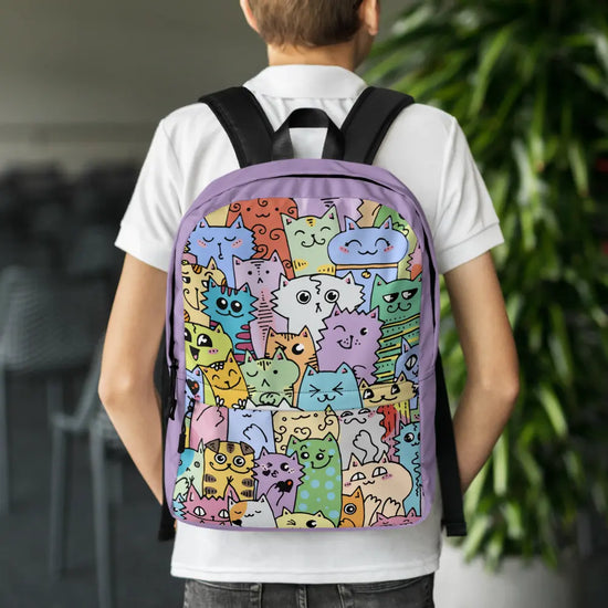 Colorful Cats Backpack - 4Legz