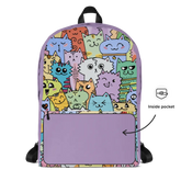 Colorful Cats Backpack - 4Legz