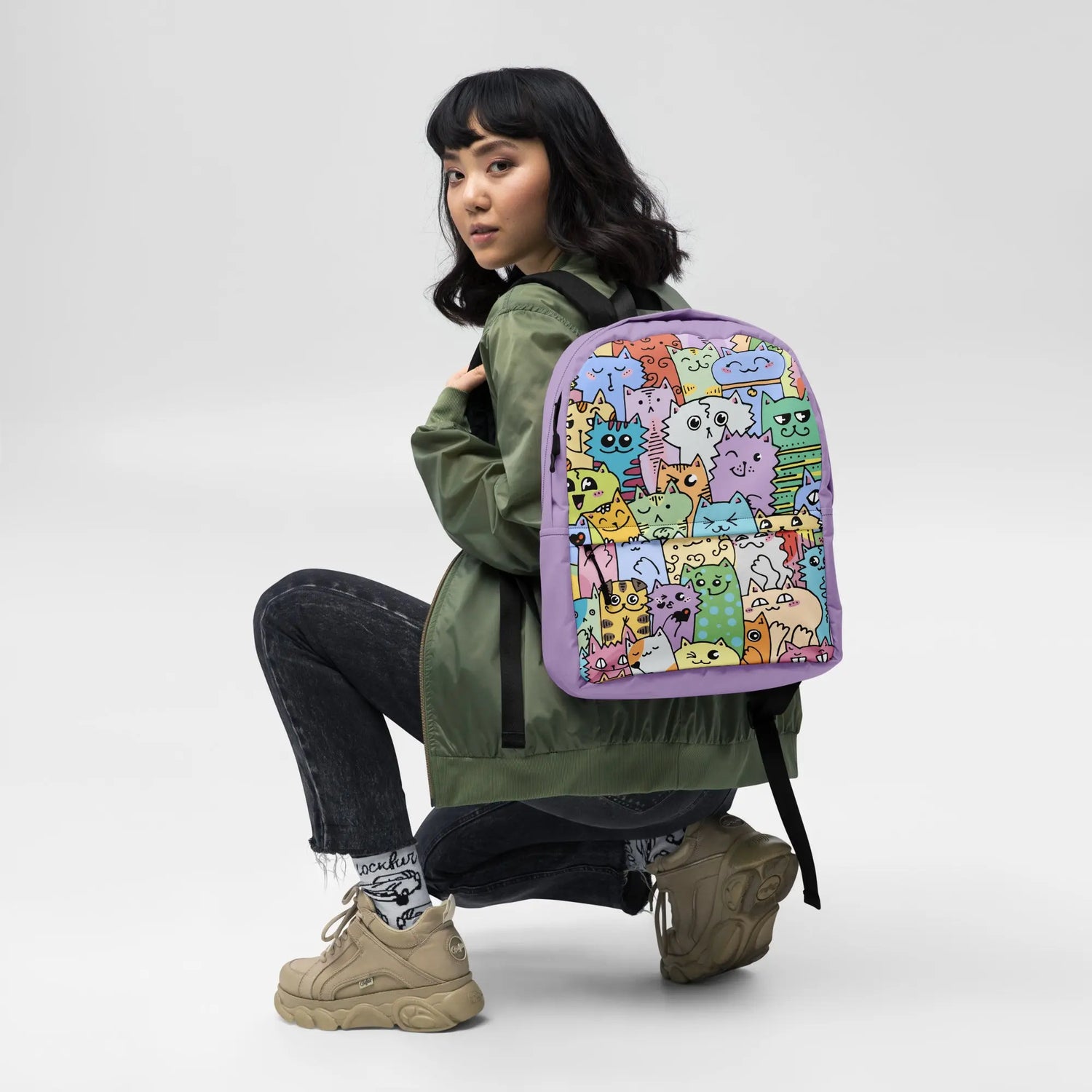 Colorful Cats Backpack - 4Legz