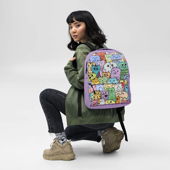 Colorful Cats Backpack - 4Legz