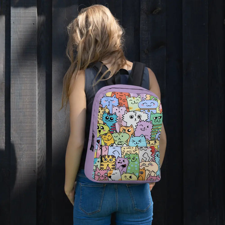 Colorful Cats Backpack - 4Legz
