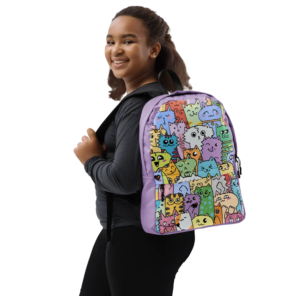 Colorful Cats Backpack - 4Legz