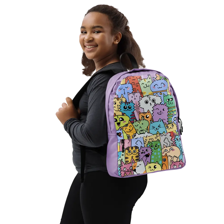 Colorful Cats Backpack - 4Legz
