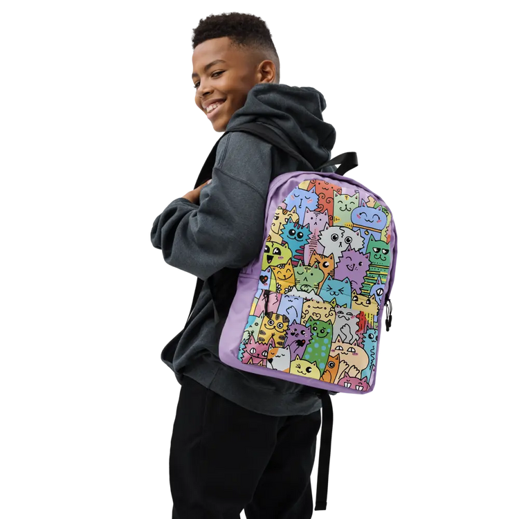 Colorful Cats Backpack - 4Legz