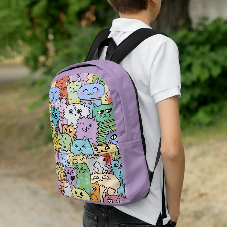 Colorful Cats Backpack - 4Legz