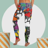 Paws Bursting in Colors Leggings - 4Legz
