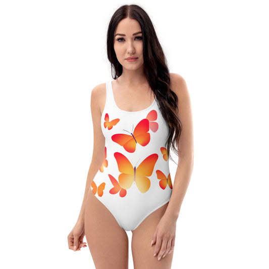 Butterfly One-Piece Swimsuit