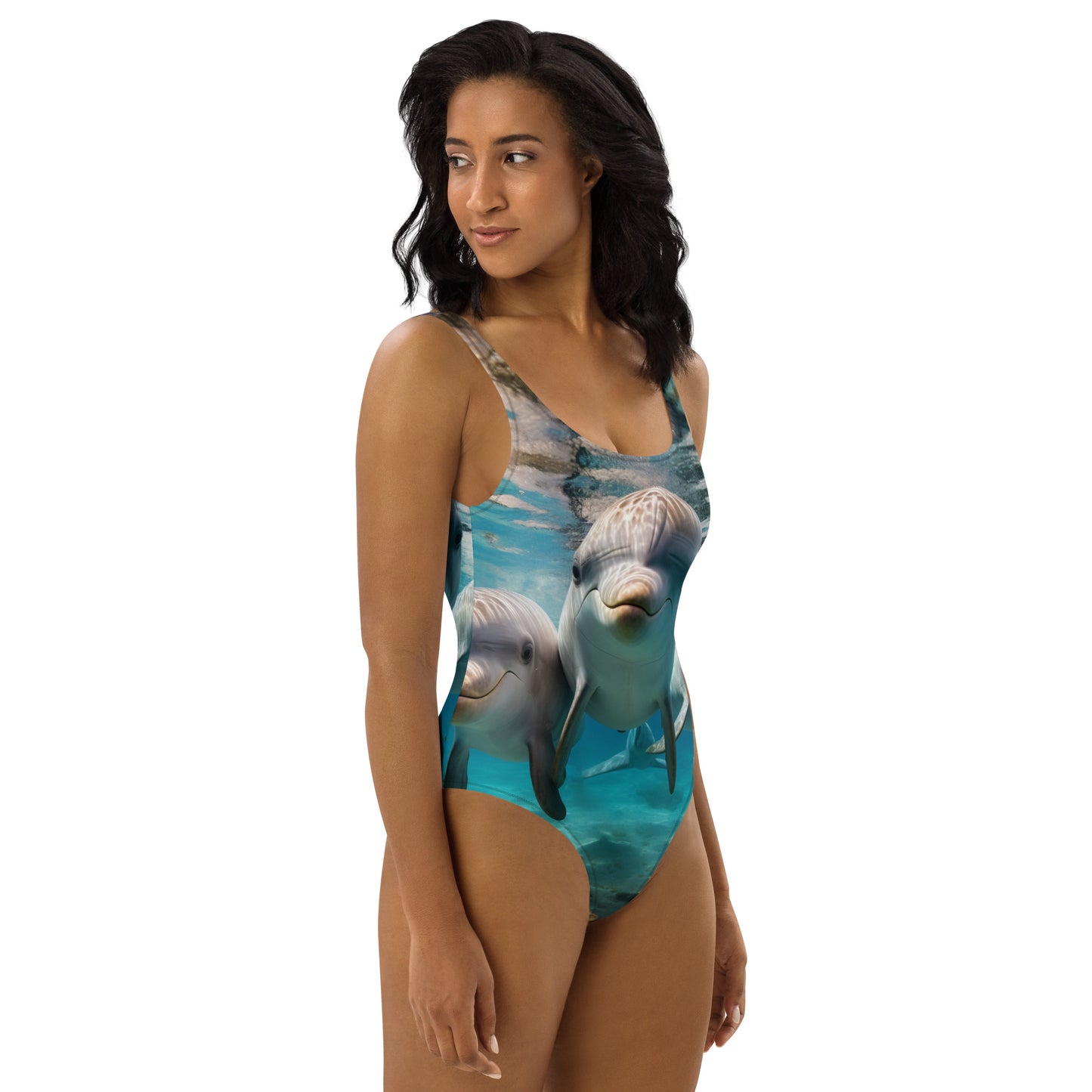 Dolphins One-Piece Swimsuit